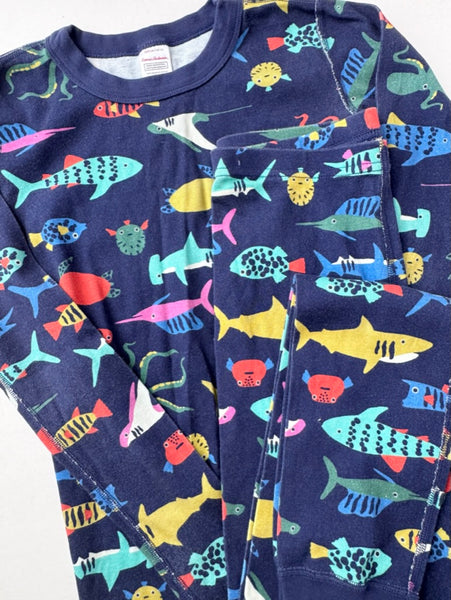 Hanna Andersson Undersea 2pc Jammies • 12-14 years