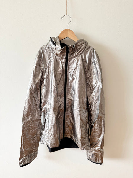 Iviva Metallic Silver Windbreaker • 10-13 years