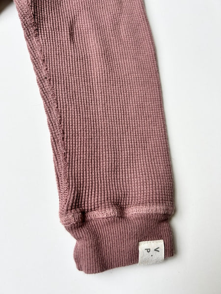 Petits Vilains 2pc Waffle Set Purple • 2-3 years