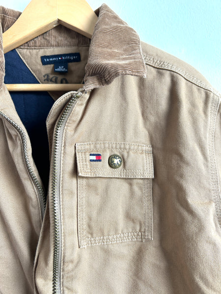 Vintage Tommy Hilfiger Zip Up Cotton Mid Season Jacket • 7-10 years (small, see measurements)