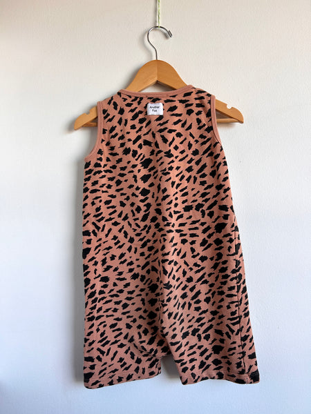 Another Fox Shorty Tank Sweat Romper • 5-6 years
