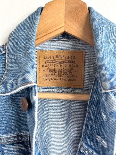 Vintage 1984 Levi's Orange Tab Denim Jacket • 6-8 years (Small)