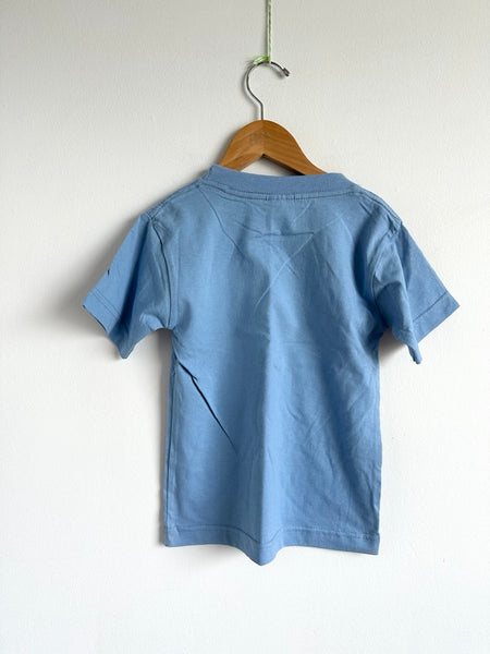 Vintage HarleQuin Beluga Blue Tee • 4 years