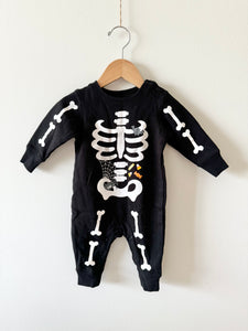 George Skeleton Romper • 6-12 months