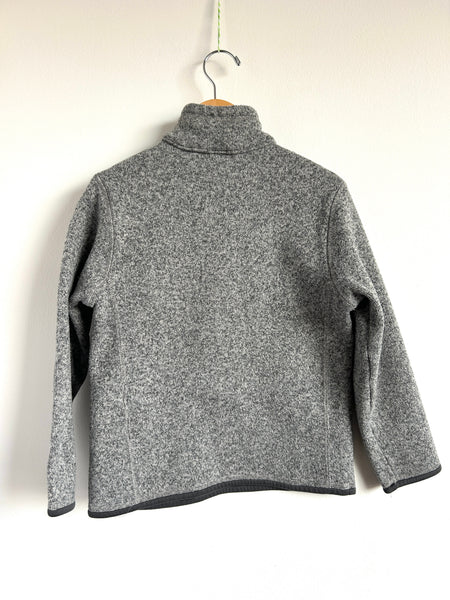 Patagonia Grey Better Sweater 1/4 Zip • 7-8 years