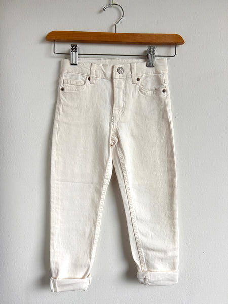 Zara White Jeans • 5-6 years