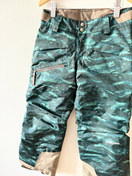 Patagonia Green Powder Town Snow Pants • 5-6 years