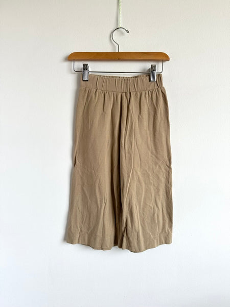 The Simple Folk Wide Leg Tan Pants • 4-5 years