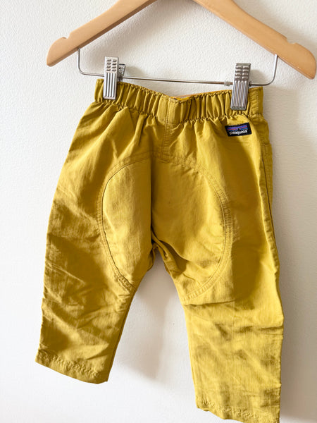Patagonia Yellow Ripstop Fabric Pants • 3 years