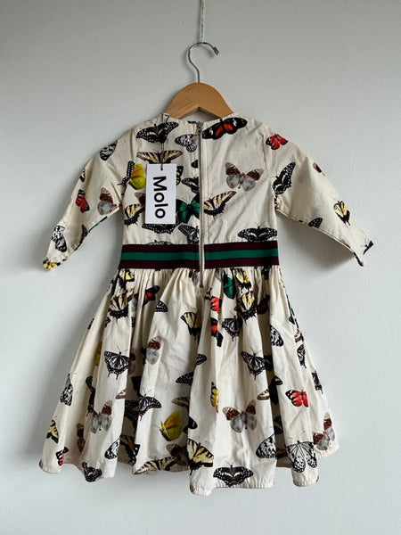 NEW Molo Butterfly Dress • 2-4 years