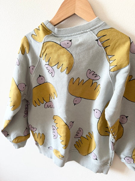 Zara Blue Bird Sweatshirt • 6 years