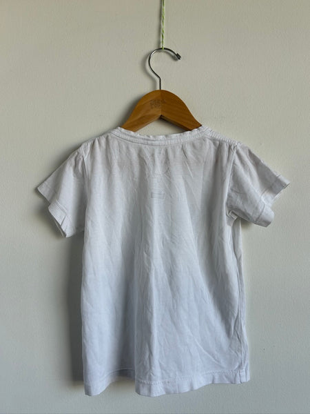 Bonds Love The Reef Turtle White Tee • 18-24 months