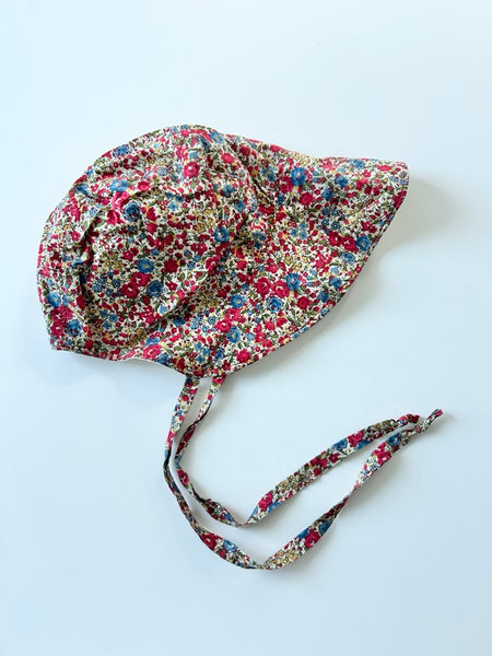 Rain People Floral Bonnet • 6-12 months *