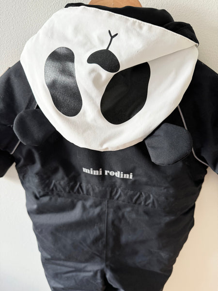 Mini Rodini Panda Bear Snowsuit • 1-2 years