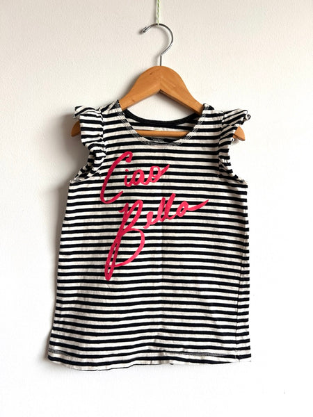 Tea Collection Striped Tank Top • 4-5 years