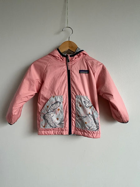 Patagonia Owl Reversible Puffball Blue and Pink • 2 years