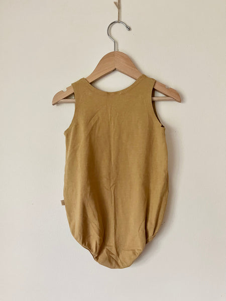 Jax and Lennon Yellow Bubble Romper • 18-24 months