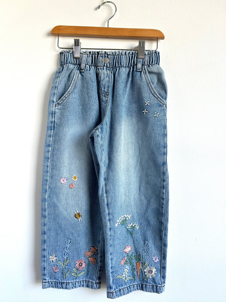 Next Garden Embroidered Denim • 5-6 years