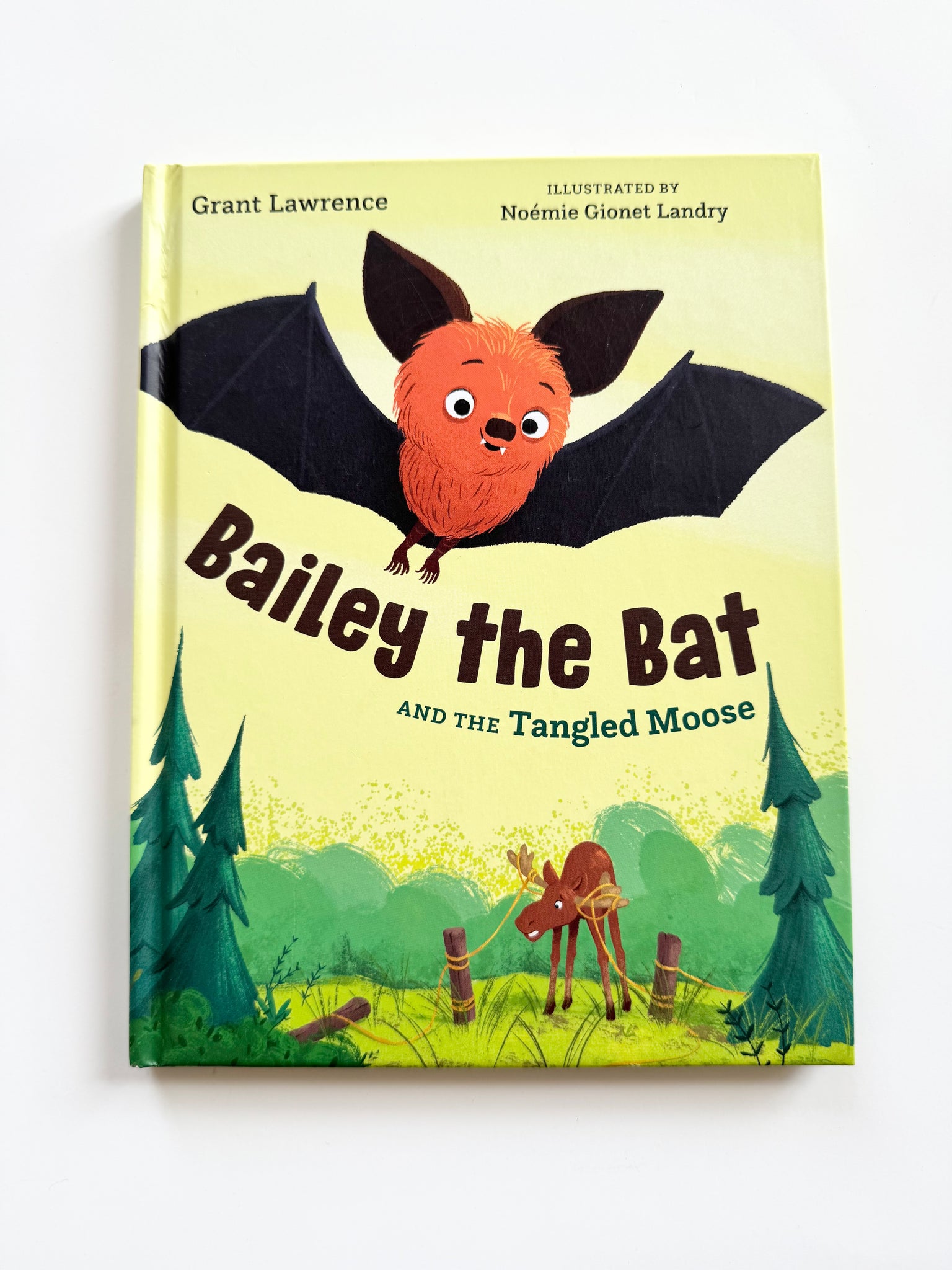 Bailey the Bat and the Tangled Moose • Hardcover Book