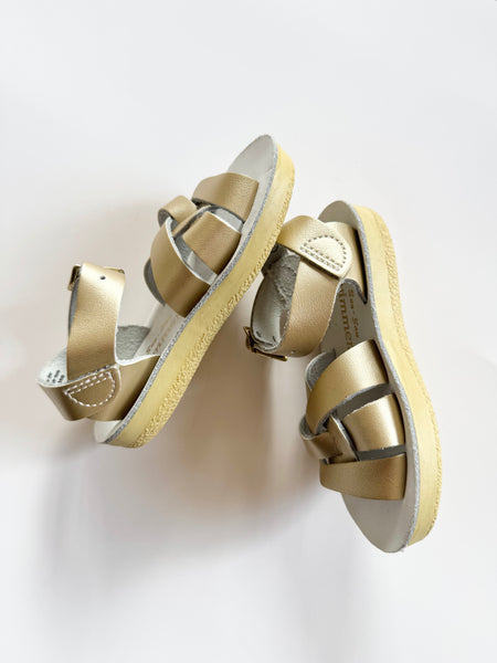 Saltwater Sandals Swimmer Gold • 7c