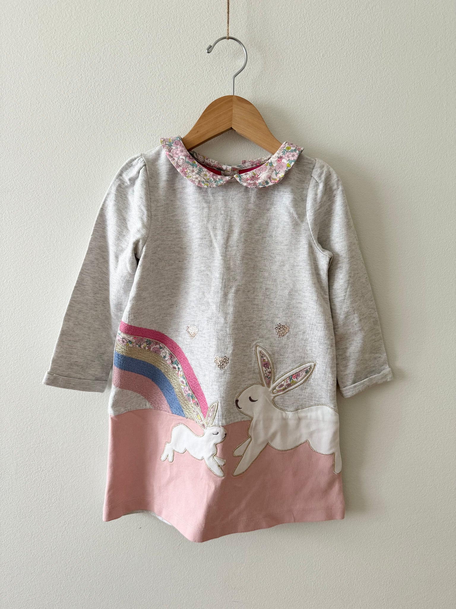 Monsoon Bunny Dress • 2-3 years