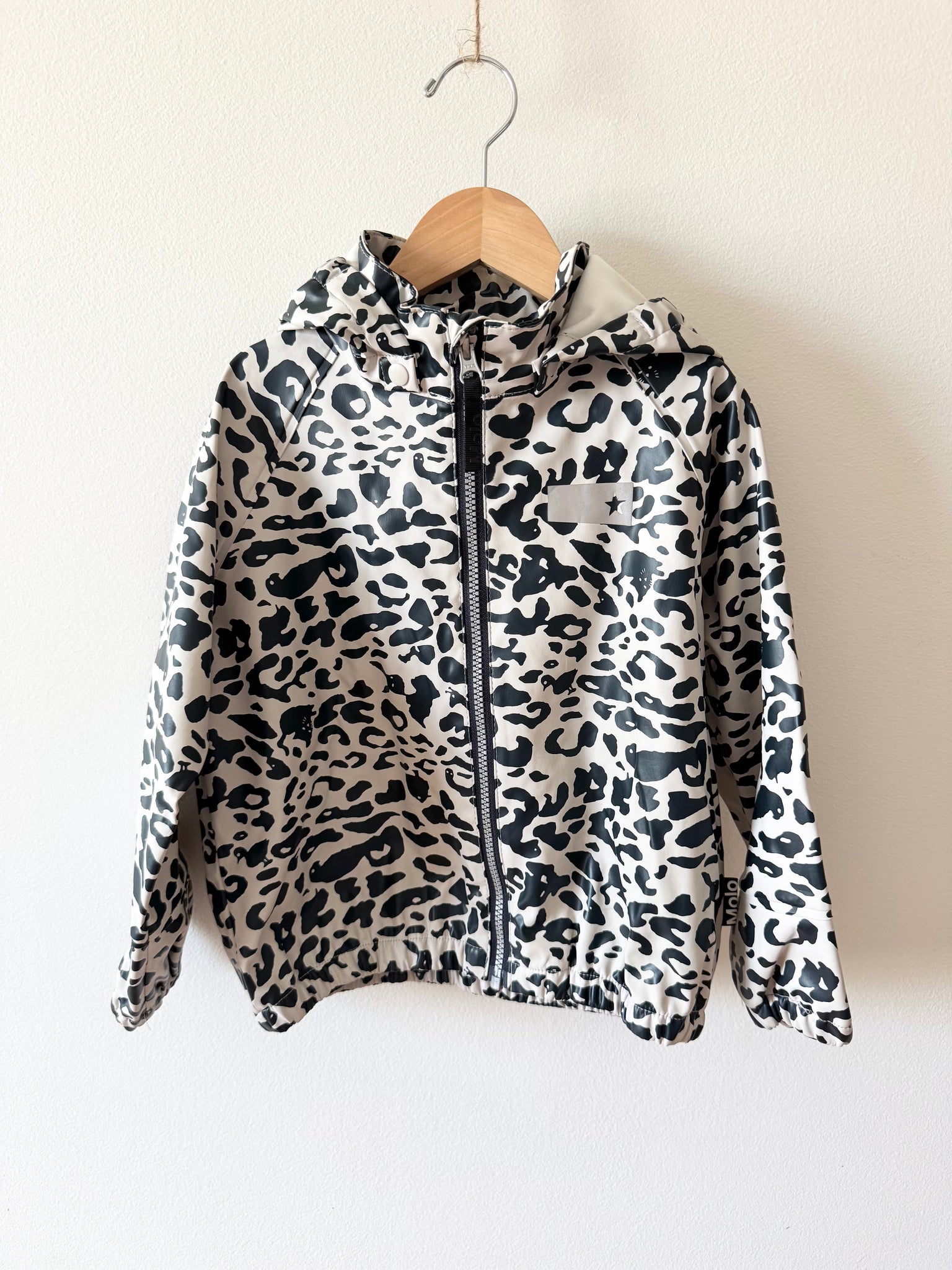 Molo Animal Print Rainjacket • 3-4 years