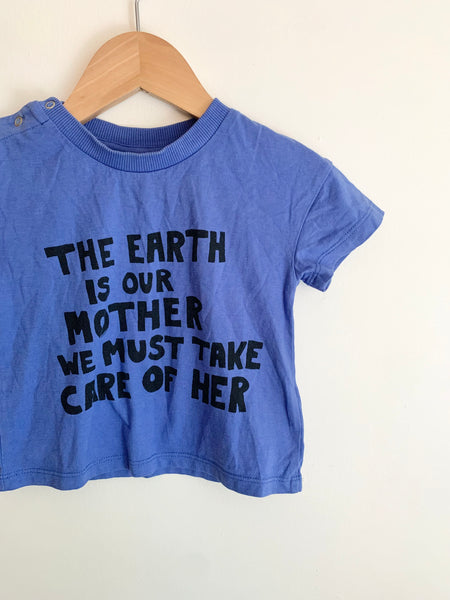 Mini Rodini The Earth T-Shirt • 6-18 months