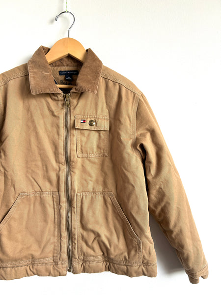 Vintage Tommy Hilfiger Zip Up Cotton Mid Season Jacket • 7-10 years (small, see measurements)