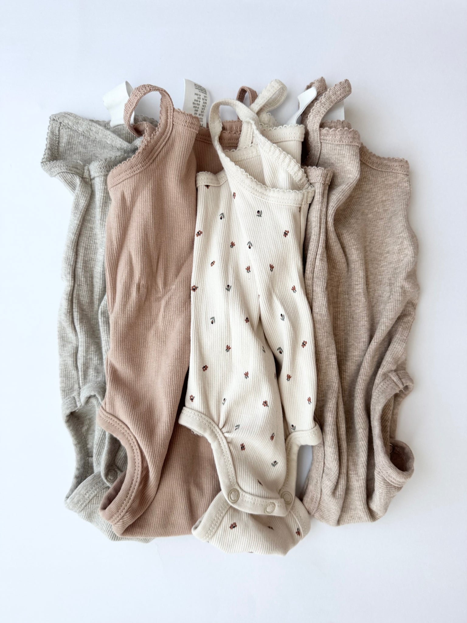 H&M Tank Onesies Bundle x4 pc • 3-6 months
