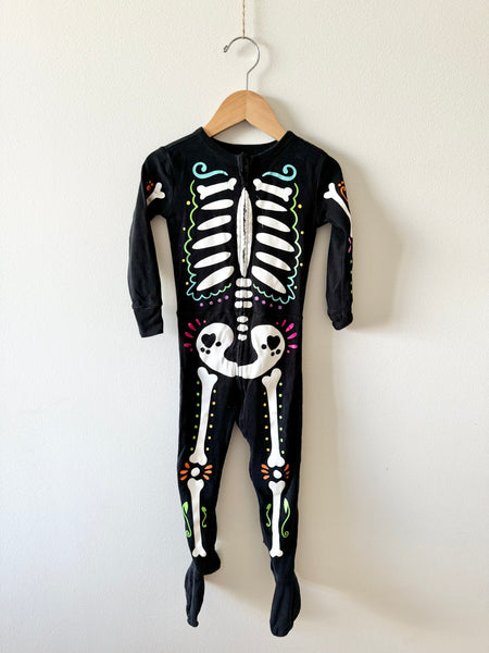 Old Navy Skeleton Romper • 2 years