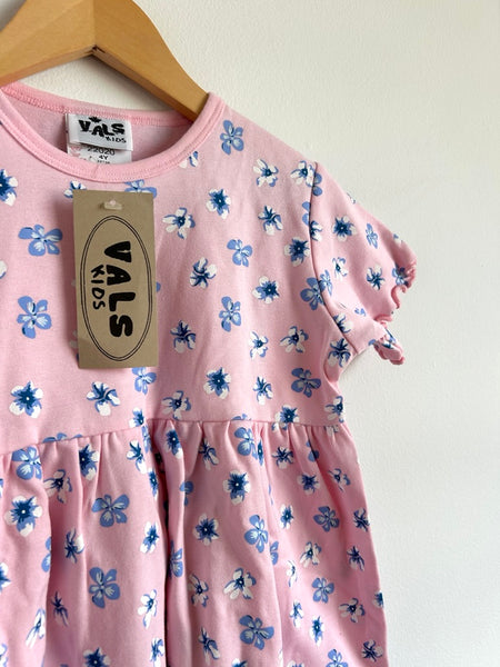 NEW Val's Kids Vintage Cotton Deadstock T-Shirt Dress • 4-6 years