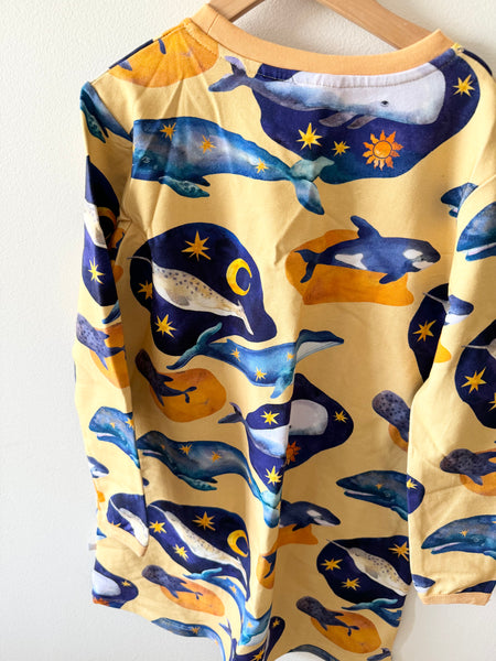 NEW Curious Stories Whale Dress • 7-9 years