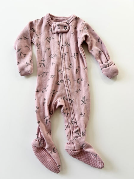 L'oved Baby Pink Footie Sleeper • Newborn *
