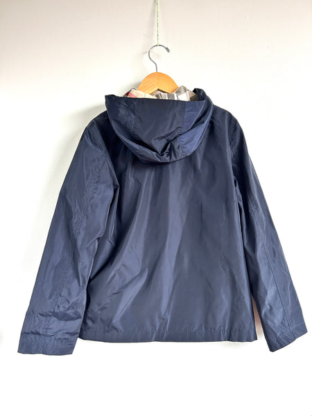 Burberry Navy Windbreaker Jacket • 7-8 years