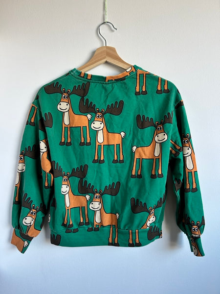 Kukukid  Boxy Moose Long Sleeve Top • 10-12 years (146-152cm)