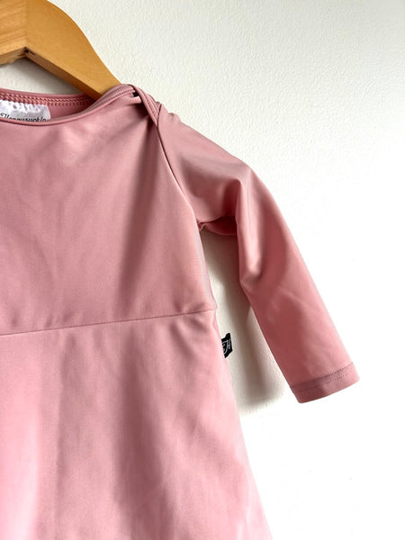Honeysuckle Pink Swim Dress • 12-18 months