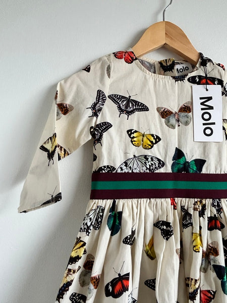 NEW Molo Butterfly Dress • 2-4 years