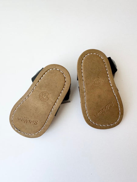 Saltwater Sandals Black • 4c