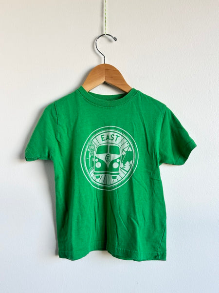 Ole Originals Green East Van T-Shirt • 4-5 years