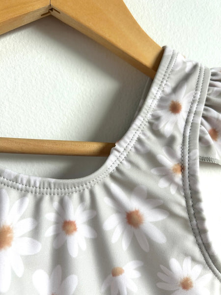 Current Tyed Daisy Flutter Sleeve Swimsuit • 2-3 years