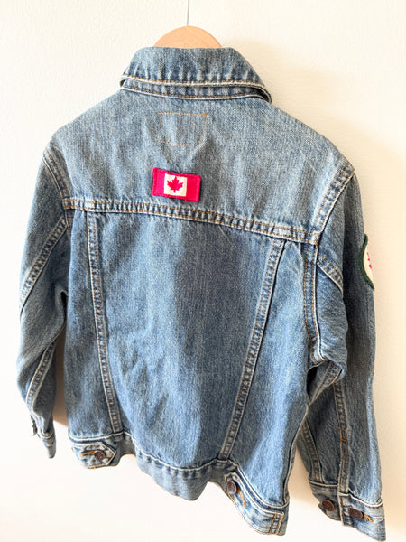 HBC Denim Jacket with Patches • 5 years