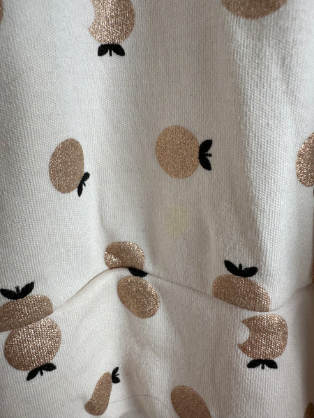 Little and Lively Golden Apples Long Sleeve Top • 5-6 years