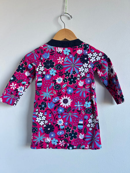 Hatley Floral Dress with Buttons • 1-2 years