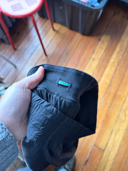 Iviva Black Double Layer Joggers • 10-12 years