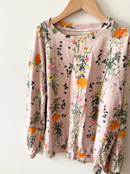 Molo Pink Floral Long Sleeve • 10-12 years