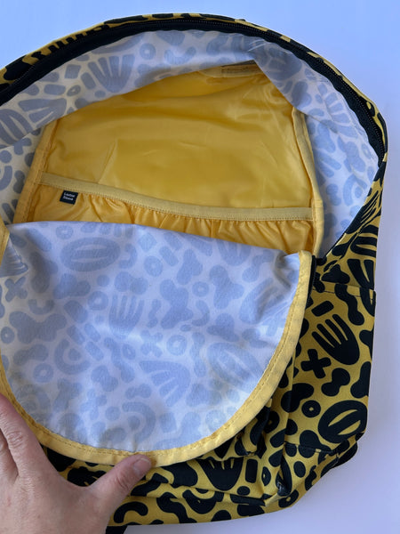 Parkland Yellow Squiggle Backpack