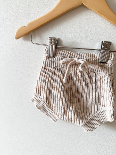 NEW Never/Not Knit Bubble Shorts • 3-6 months