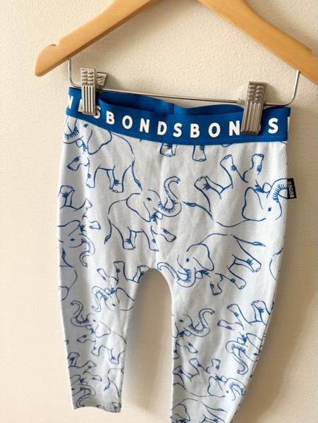 NEW Bonds Ribbed Elephant Leggings • 3 years