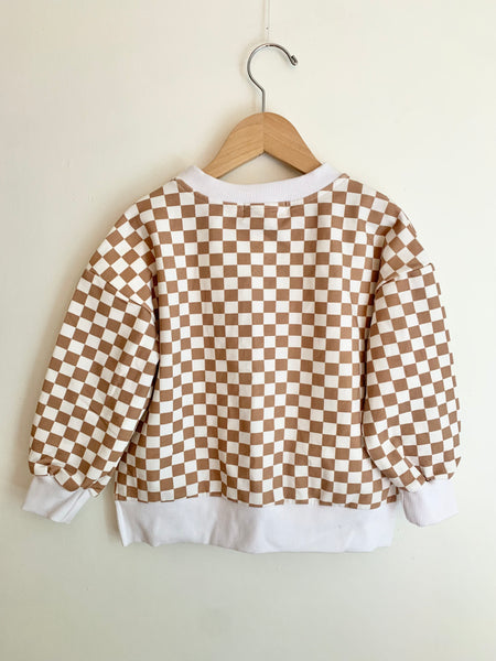 NEW Holde Gingham Sweatshirt • 3 years