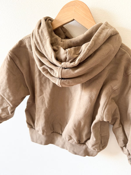 Gray Label Brown Hoodie • 1-2 years